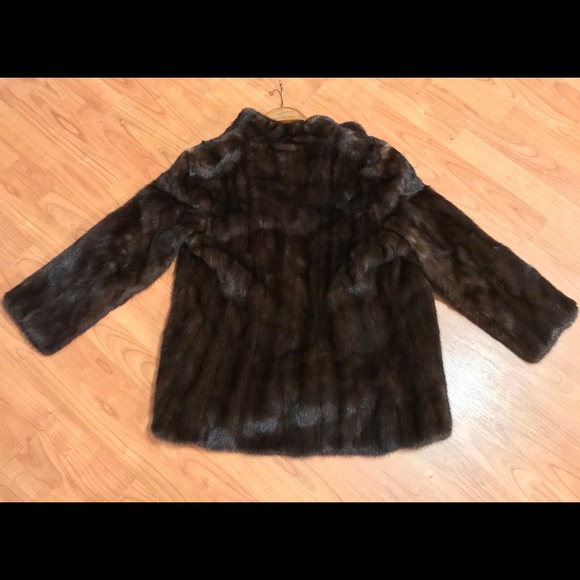 Gorgeous Russian real fur mink jacket like new M - Picture 10 of 11